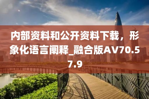 內部資料和公開資料下載，形象化語言闡釋_融合版AV70.57.9