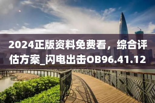 2024正版資料免費(fèi)看，綜合評估方案_閃電出擊OB96.41.12