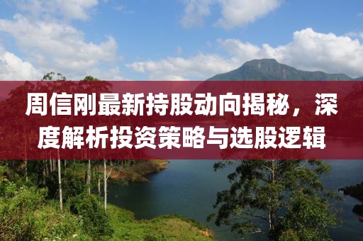 周信剛最新持股動向揭秘，深度解析投資策略與選股邏輯