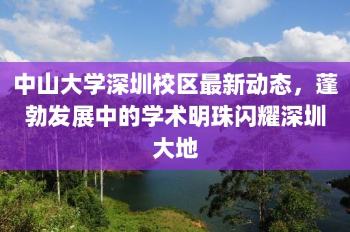 中山大學(xué)深圳校區(qū)最新動(dòng)態(tài)，蓬勃發(fā)展中的學(xué)術(shù)明珠閃耀深圳大地