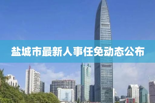 鹽城市最新人事任免動態(tài)公布