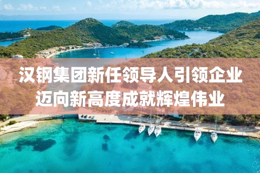 漢鋼集團新任領導人引領企業(yè)邁向新高度成就輝煌偉業(yè)