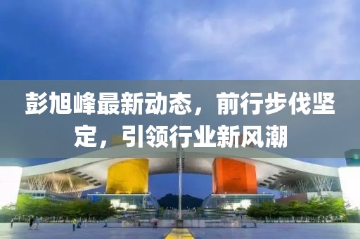 彭旭峰最新動態(tài)，前行步伐堅定，引領行業(yè)新風潮