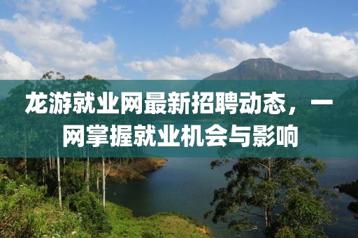 龍游就業(yè)網(wǎng)最新招聘動態(tài)，一網(wǎng)掌握就業(yè)機會與影響