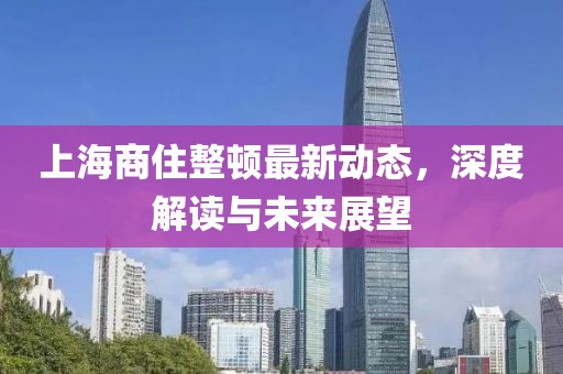 上海商住整頓最新動(dòng)態(tài)，深度解讀與未來(lái)展望