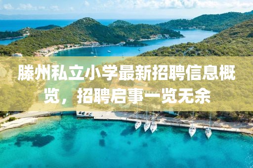 滕州私立小學(xué)最新招聘信息概覽，招聘啟事一覽無余