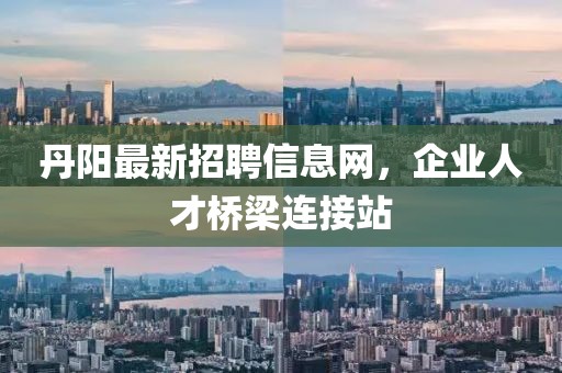 丹陽最新招聘信息網(wǎng)，企業(yè)人才橋梁連接站