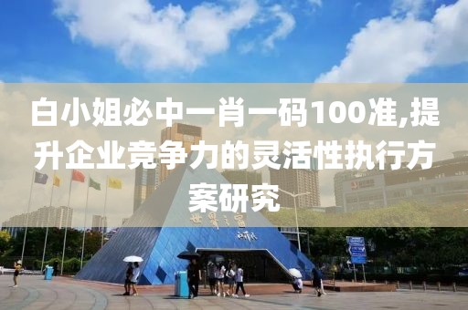 白小姐必中一肖一碼100準(zhǔn),提升企業(yè)競(jìng)爭(zhēng)力的靈活性執(zhí)行方案研究