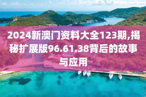 2024新澳門資料大全123期,揭秘擴展版96.61.38背后的故事與應(yīng)用