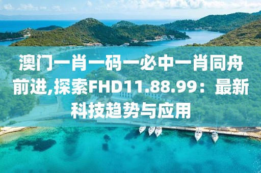 澳門一肖一碼一必中一肖同舟前進,探索FHD11.88.99：最新科技趨勢與應用