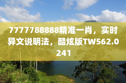 7777788888精準(zhǔn)一肖，實時異文說明法，酷炫版TW562.0241