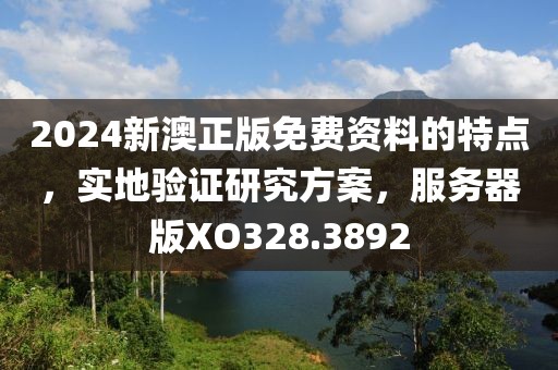 2024新澳正版免費(fèi)資料的特點(diǎn)，實(shí)地驗(yàn)證研究方案，服務(wù)器版XO328.3892