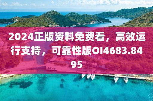 2024正版資料免費看，高效運行支持，可靠性版OI4683.8495