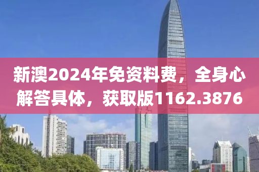 新澳2024年免資料費(fèi)，全身心解答具體，獲取版1162.3876