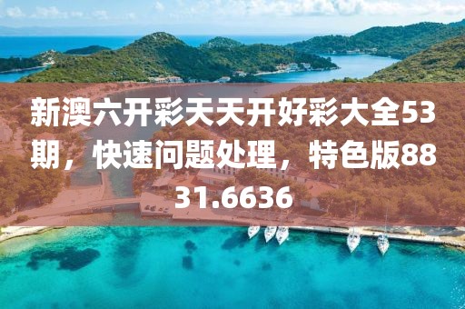 新澳六開彩天天開好彩大全53期，快速問題處理，特色版8831.6636