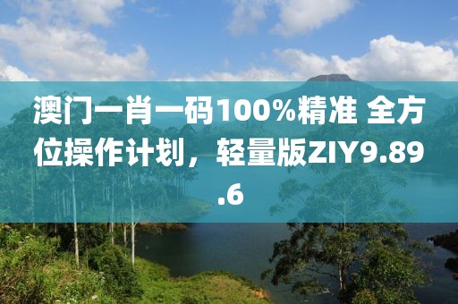 澳門一肖一碼100%精準(zhǔn) 全方位操作計(jì)劃，輕量版ZIY9.89.6